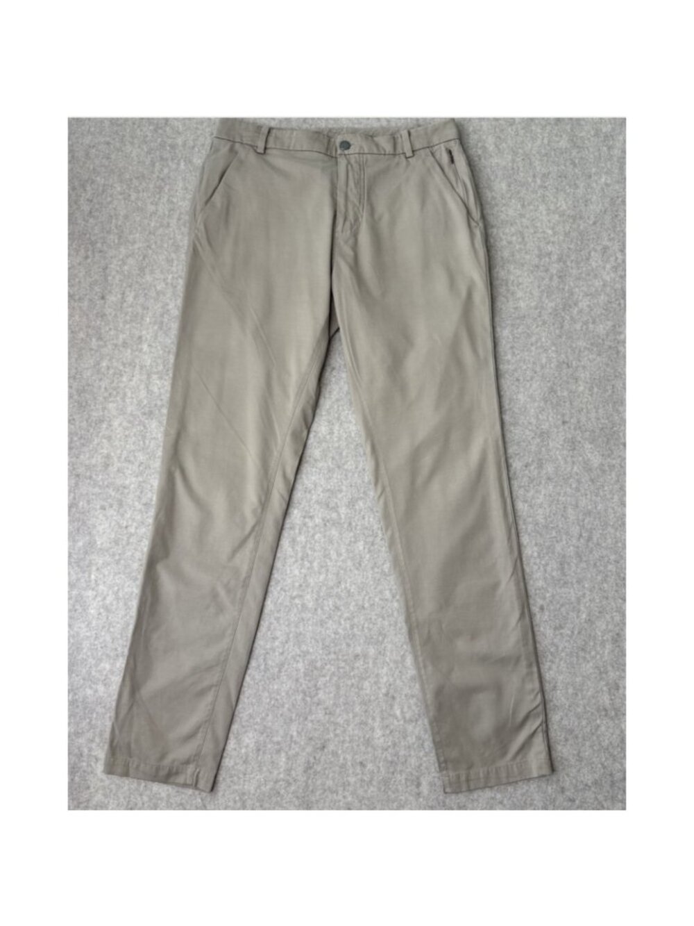Lululemon Original Commission Pants Mens 34x32 Khaki Slim Fit